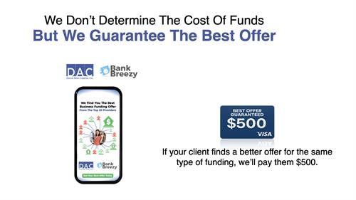 We are so confident in our platform that we offer a Meet or Beat guarantee. 