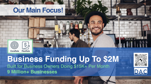 Next Day Business Funding up to $2,000,000