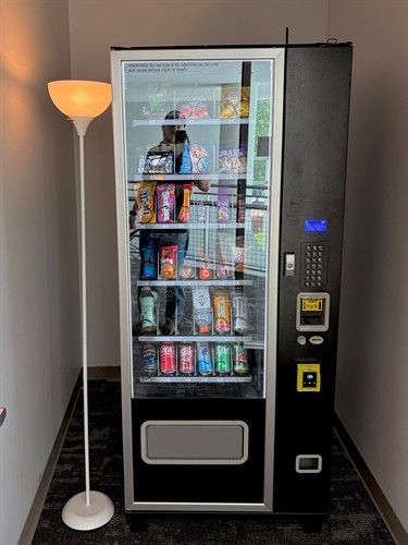 One of our machines at a local office building