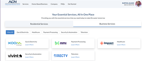 ACN Essential Services For Business