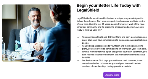 LegalShield Business Opportunity 