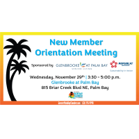 New Member Orientation Meeting