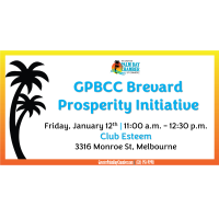 GPBCC Brevard Prosperity Initiative