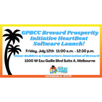 GPBCC Brevard Prosperity Initiative HeartBeat Software Launch!