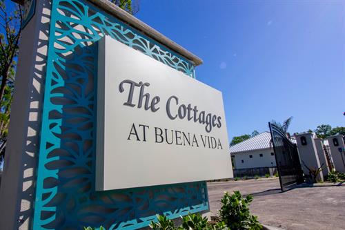 Entrance Sign, Cottages at Buena Vida