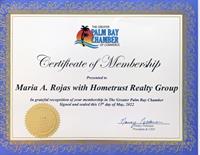 Maria A. Rojas with Hometrust Realty Group