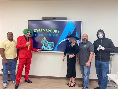 Family Promise of Breavrd Cyber Spooky Security Training