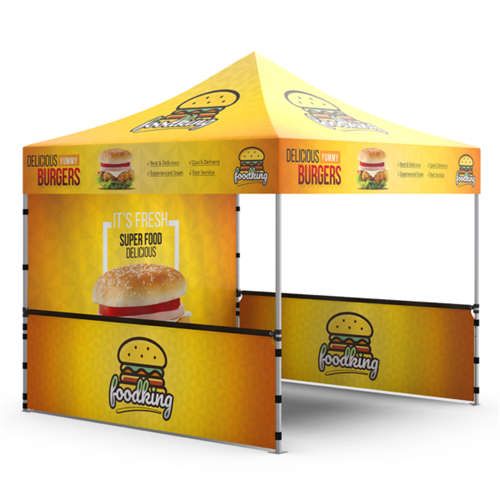 Custom sublimation printed tents