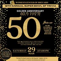 12th Annual Super Bowl of Trivia- Celebrating Women’s Center 50th Year in Brevard