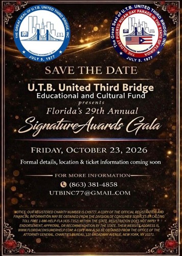 Brevard County Florida's 29th Annual Puerto Rican Day Parade Signature Awards Gala