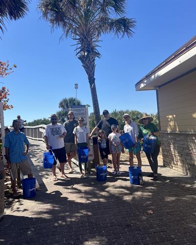 AAF SC Group at Satellite Beach Clean Up Event AAF SC Group at Satellite Beach Clean Up Event
