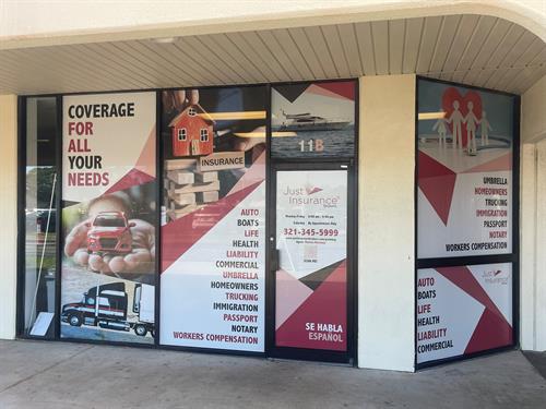 Just Insurance Brokers Store Front Just Insurance Brokers Store Front