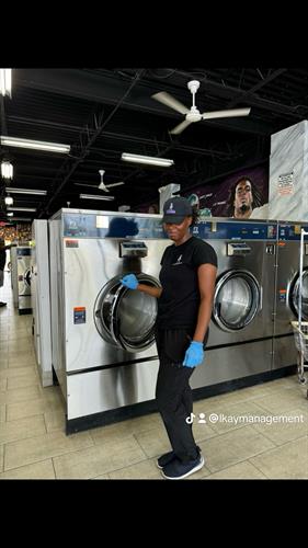 We maintain commercial laundromats by cleaning vents, fans and dryer room from lint buildup so dryers can work more efficiently 