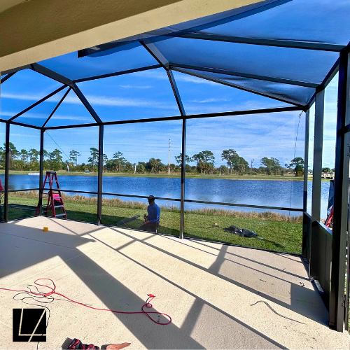 Screen Enclosure in Grant-Valkaria, FL