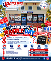 SPACE COAST RAFFLE SATURDAY