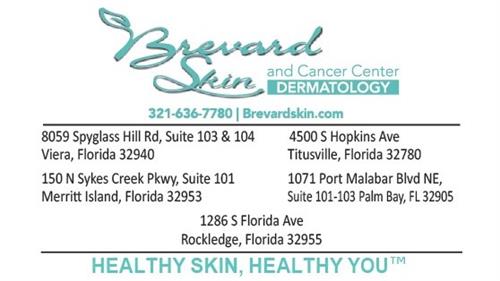 Brevard Skin and Cancer Center Locations