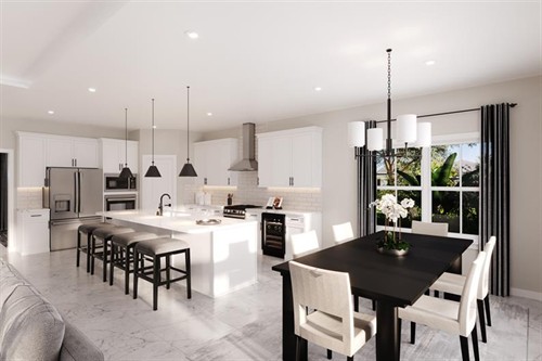 Beautiful open layouts