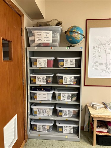After - part of an office