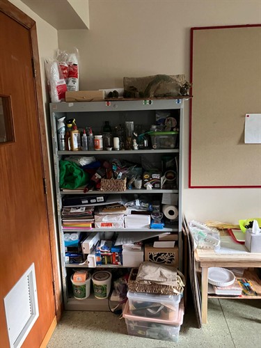 Before - part of an office