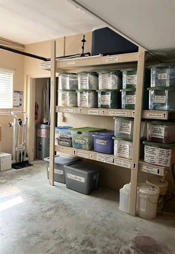 After - Storage room