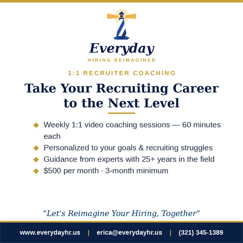 Recruiter Coaching