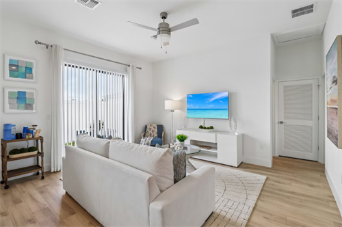 Our spacious living rooms are designed with comfort in mind, featuring an open layout and beautiful natural lighting that makes the space feel bright and inviting.  Whether you’re relaxing after a long day, entertaining friends, or enjoying a quiet night at home, there’s plenty of room to make it your own. ??