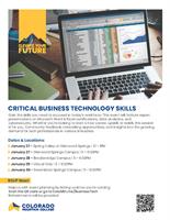 CMC Event - Critical Business Technology Skills