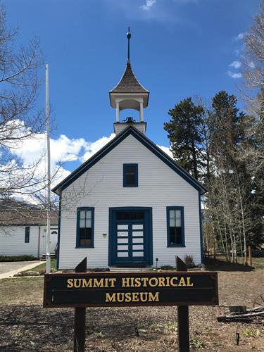 1883 Dillon Schoolhouse, home of the Summit Historical Society