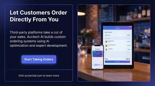 Direct online ordering systems that make it easy for customers to buy from you while helping you keep more of your revenue.