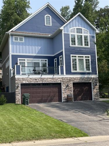 Full Exterior Repaint of Eagan Home