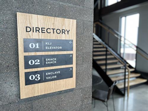 Directory Signs