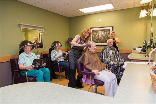 Onsite Hair Salon/Barbershop