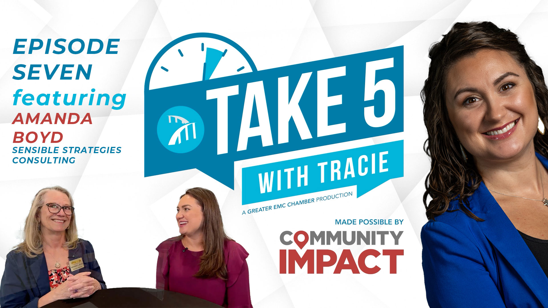 Image for Take 5 With Tracie featuring Amanda Boyd of Sensible Strategies Consulting