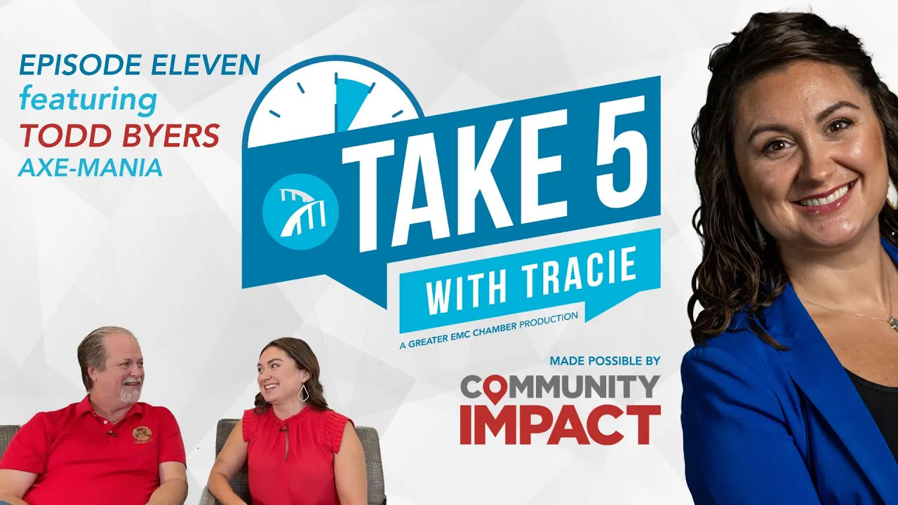 Image for Take 5 With Tracie featuring Todd Byers of Axe-Mania