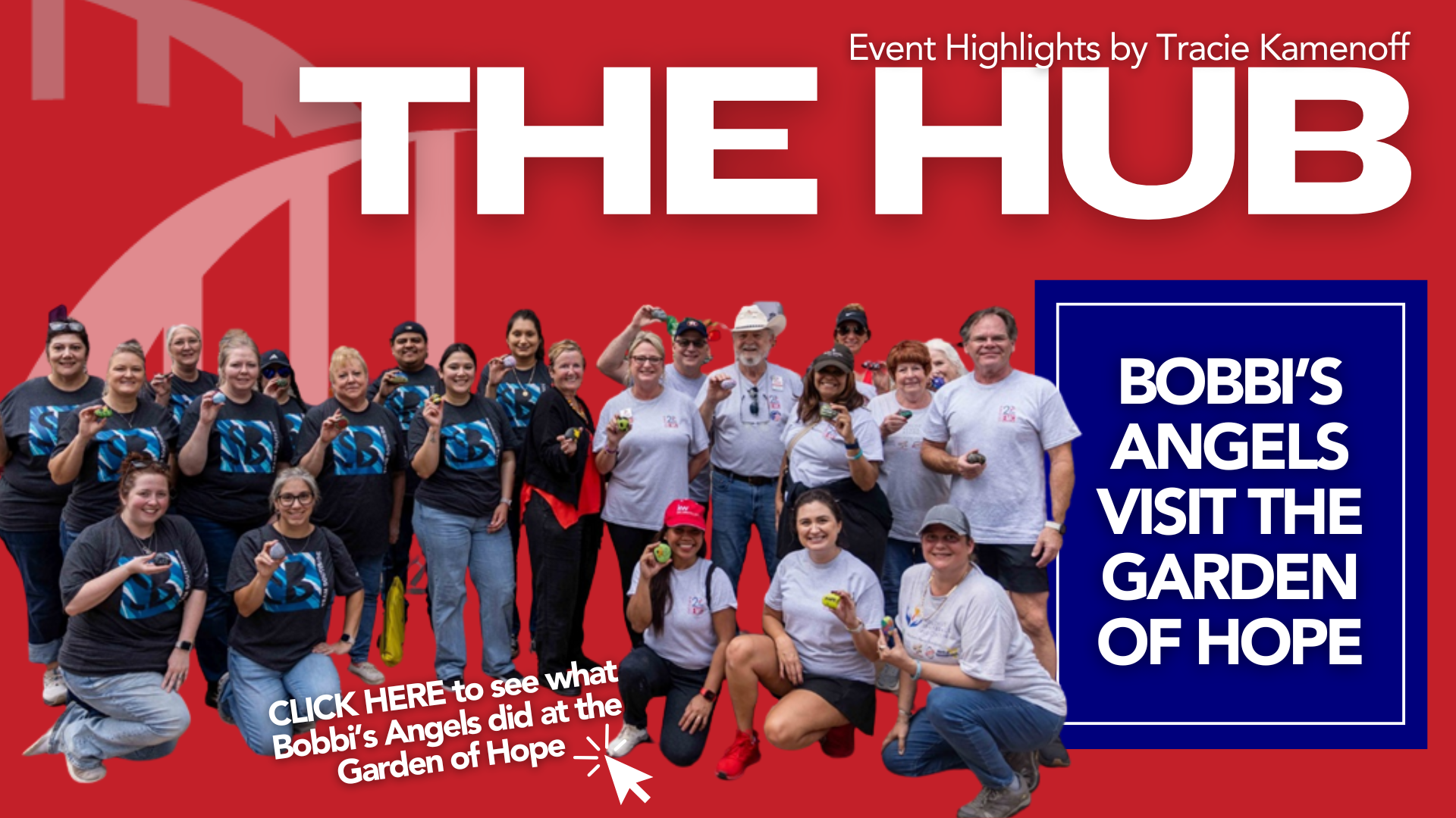 Image for Service That Remembers: Bobbi's Angels Unite at the Holocaust Garden of Hope