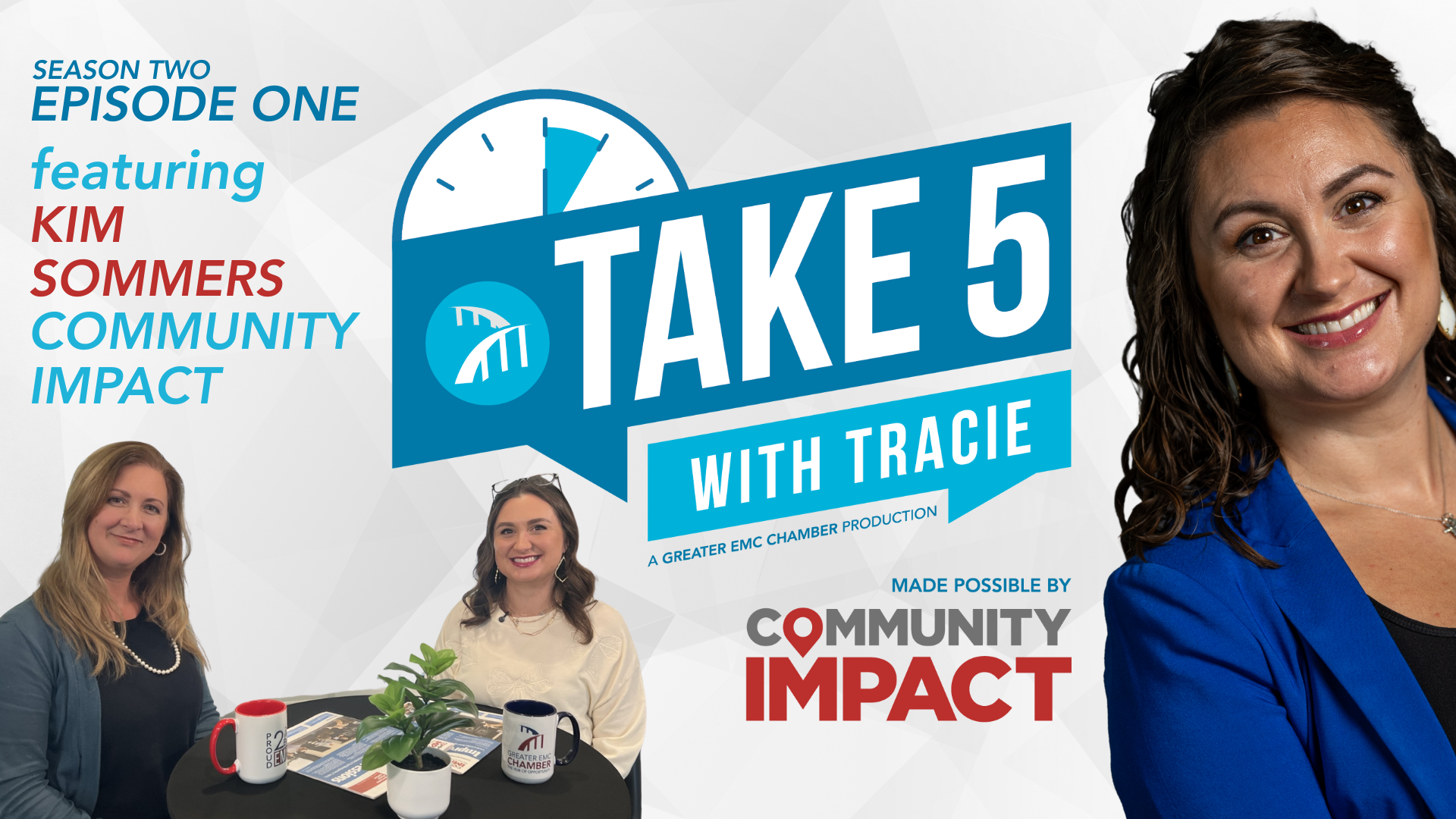 Image for Take 5 with Tracie featuring Kim Sommers of Community Impact