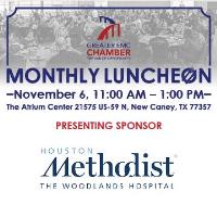 GEMCC's Monthly Luncheon presented by Houston Methodist The Woodlands Hospital