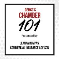 Chamber 101 presented by Jeanna Bumpas Commercial Insurance Advisor