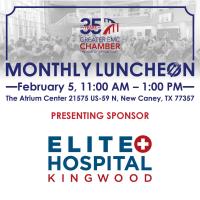 GEMCC's Monthly Luncheon presented by Elite Hospital Kingwood