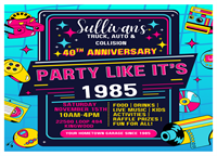 Sullivan's Truck, Auto & Collision 40th Anniversary Block Party