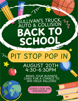Sullivan's Pit Stop Pop In Networking Event