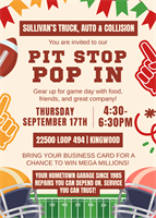 Sullivan's Pit Stop Pop In Networking Event