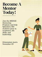 Building Connections, Inspiring Growth:  Join the SISD BRIDGE Mentoring Program