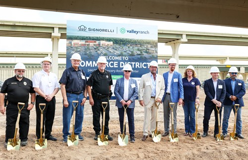 Valley Ranch Commerce District Groundbreaking