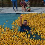 The Ducks are back for the 15th Annual Duck Race beneffing CAC
