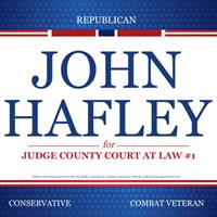 John Hafley for Judge