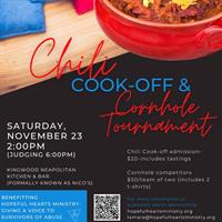 Hopeful Hearts Ministry Chili Cook-off & Cornhole Tournament