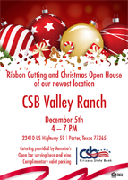 Citizens State Bank Christmas Open House & Ribbon Cutting