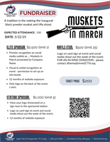 Muskets in March - Fundraiser Event