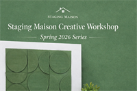 Staging Maison Education 101 Spring community Wall Art class